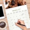 image Longhaired Dachshund 2027 Wall Calendar