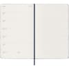 image Moleskine Sapphire Blue 2027 Large Hard Cover Weekly Planner Third Alternate Image