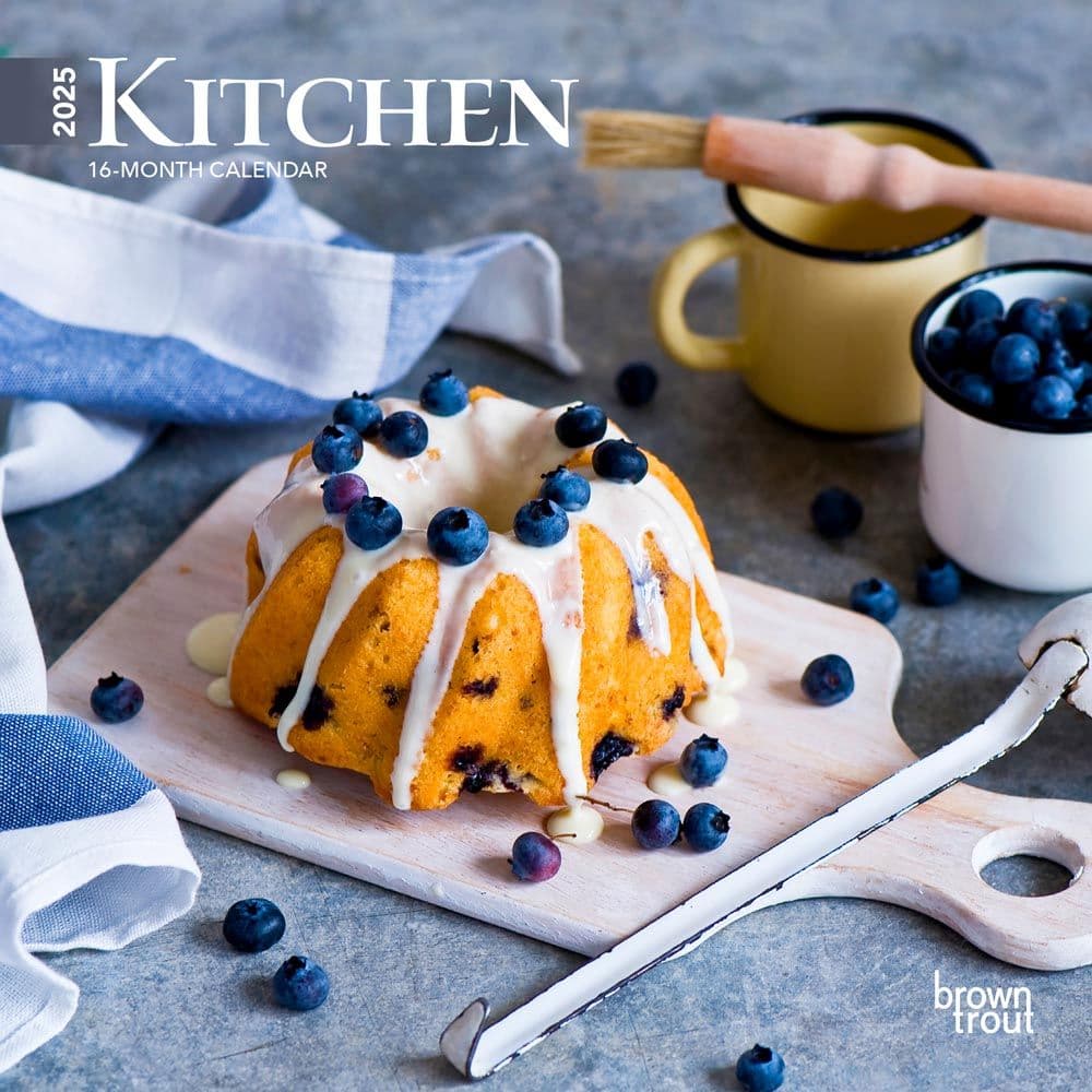 image Kitchen 2025 Mini Wall Calendar  Main Image