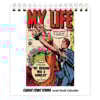 image Classic Comic 2026 Easel Desk Calendar Main Product Image