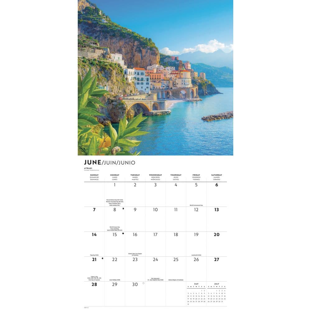 Italia 2026 Wall Calendar Third Alternate Image