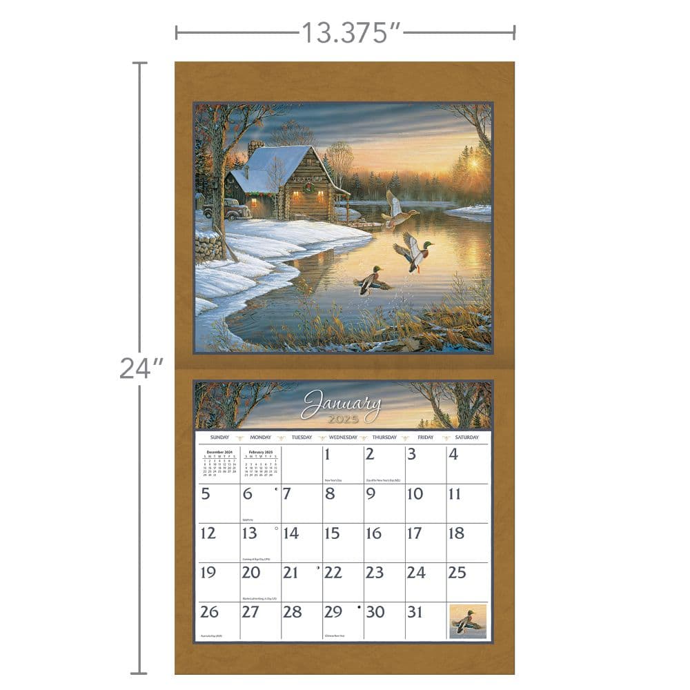 Meadowland by Sam Timm 2025 Wall Calendar Alt6