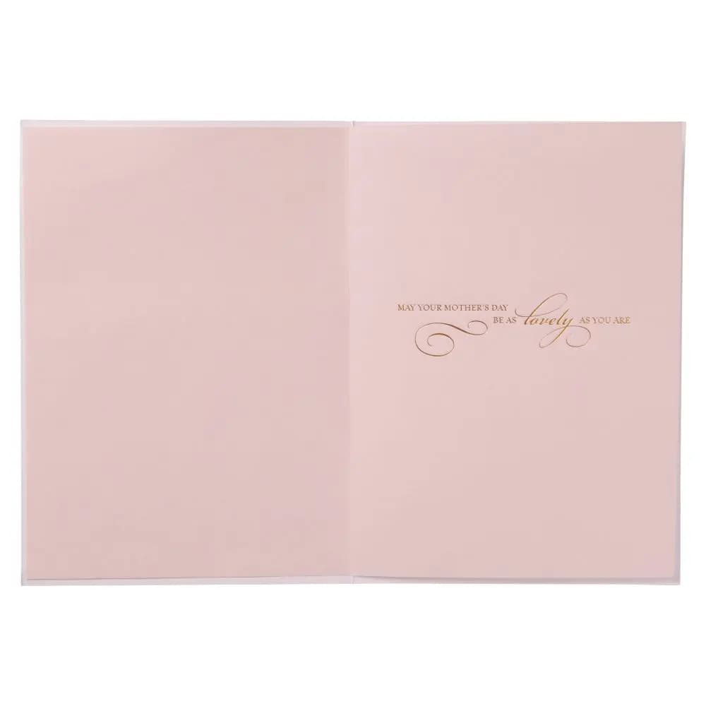 Femme Silhouette Poppy Dress Mother&#39;s Day Card inside