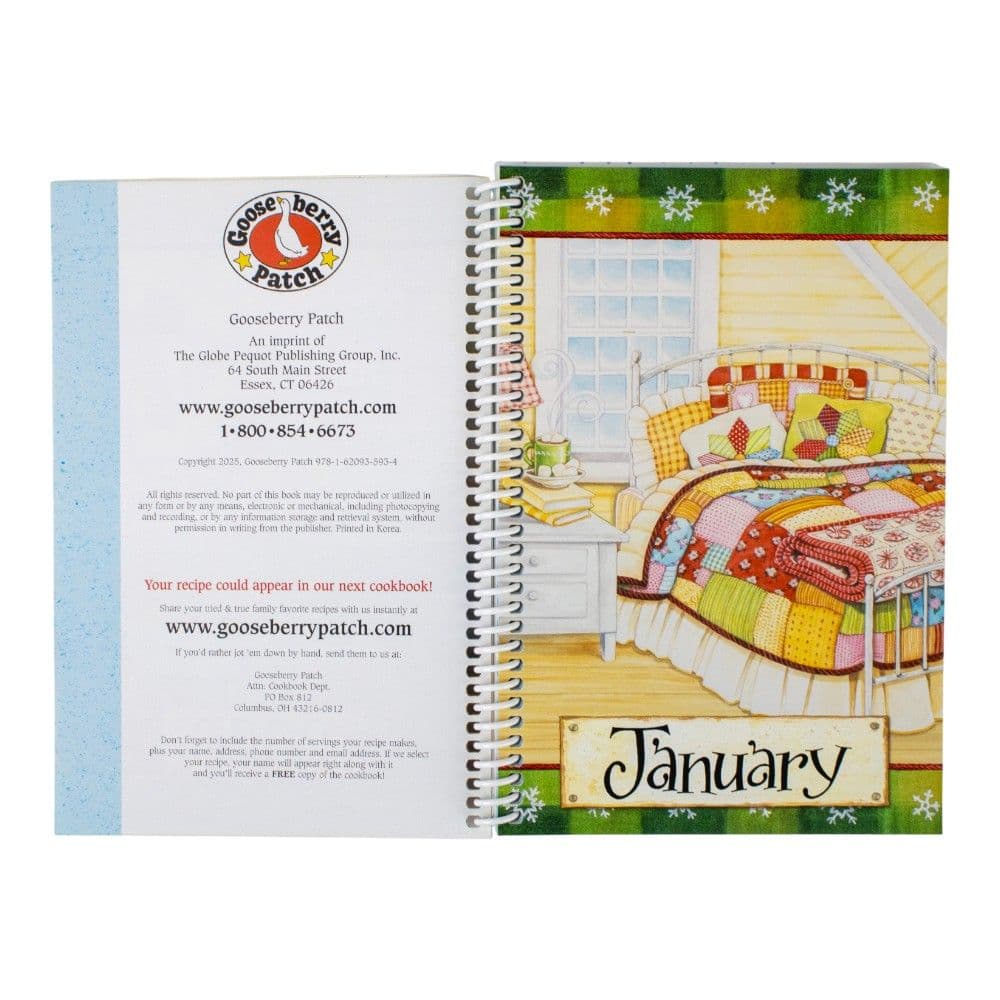Gooseberry Patch 2026 Engagement Planner Third Alternate Image