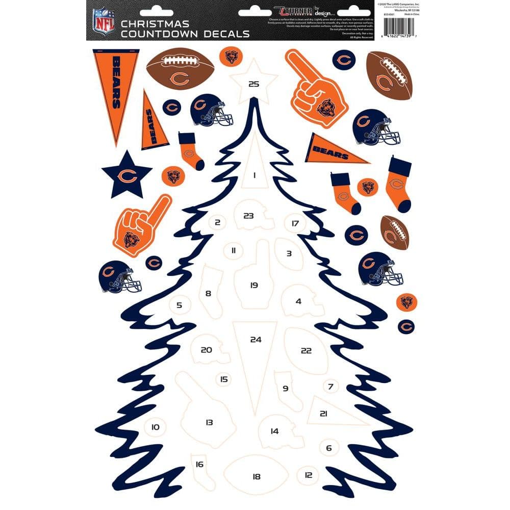 Nfl Chicago Bears Christmas Countdown Main Image