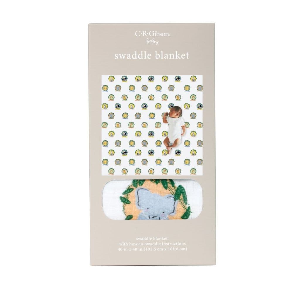 Wild About You Swaddle Blanket Main Image