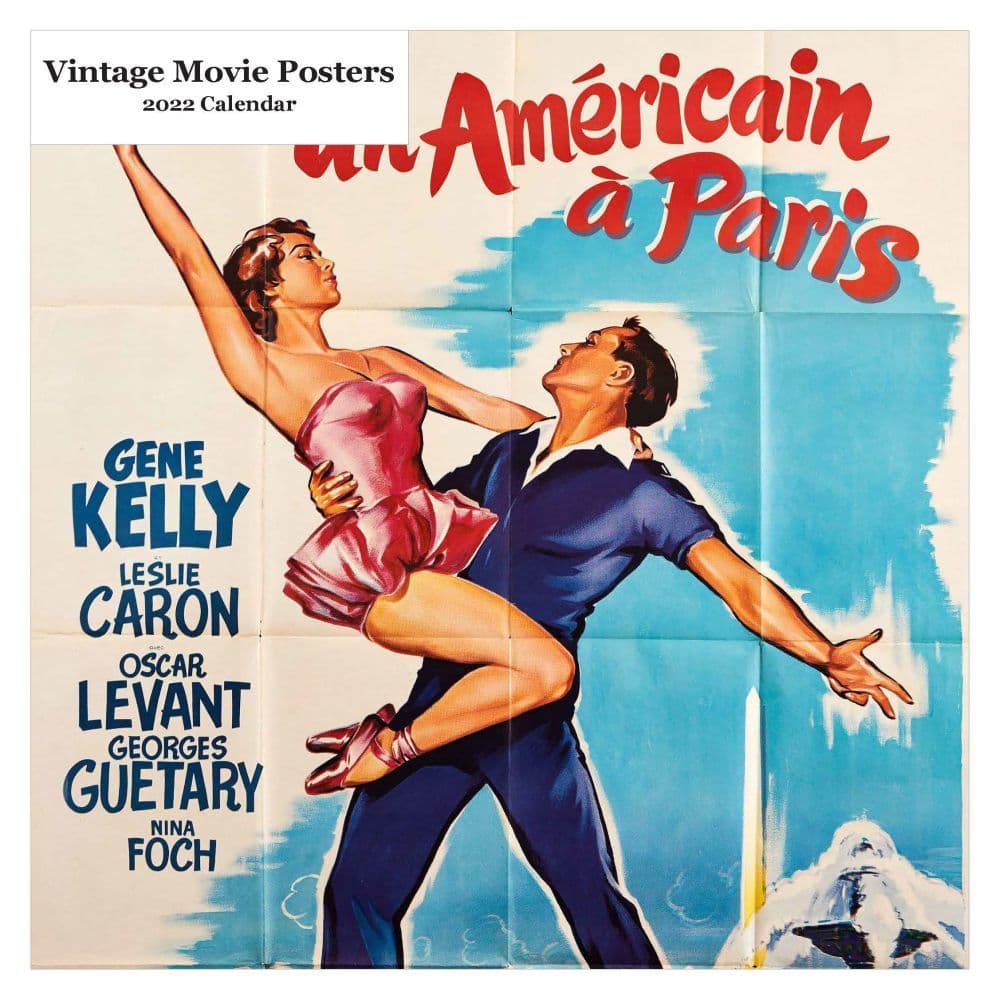 Movie Posters 2022 Wall Calendar