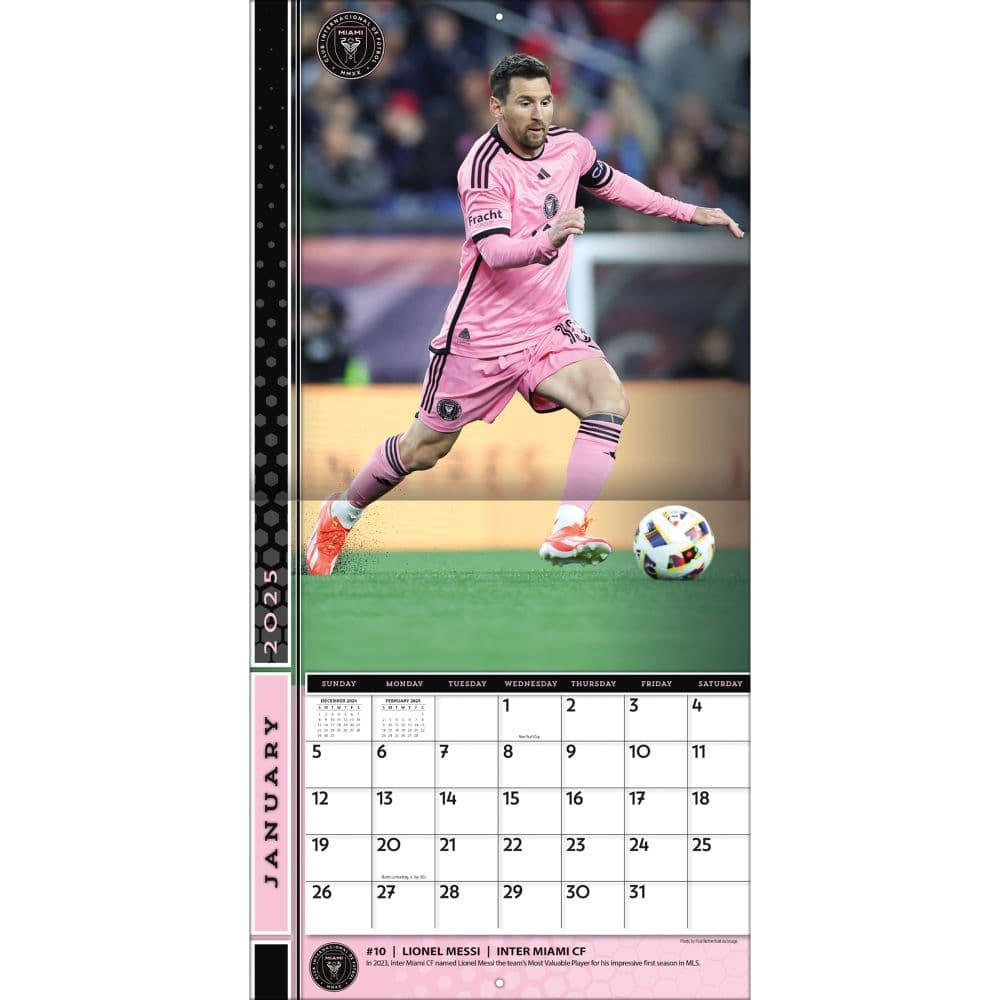 MLS Elite 2025 Wall Calendar Second Alternate