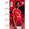 image Manchester United FC Poster 2025 Wall Calendar Second Alternate Image