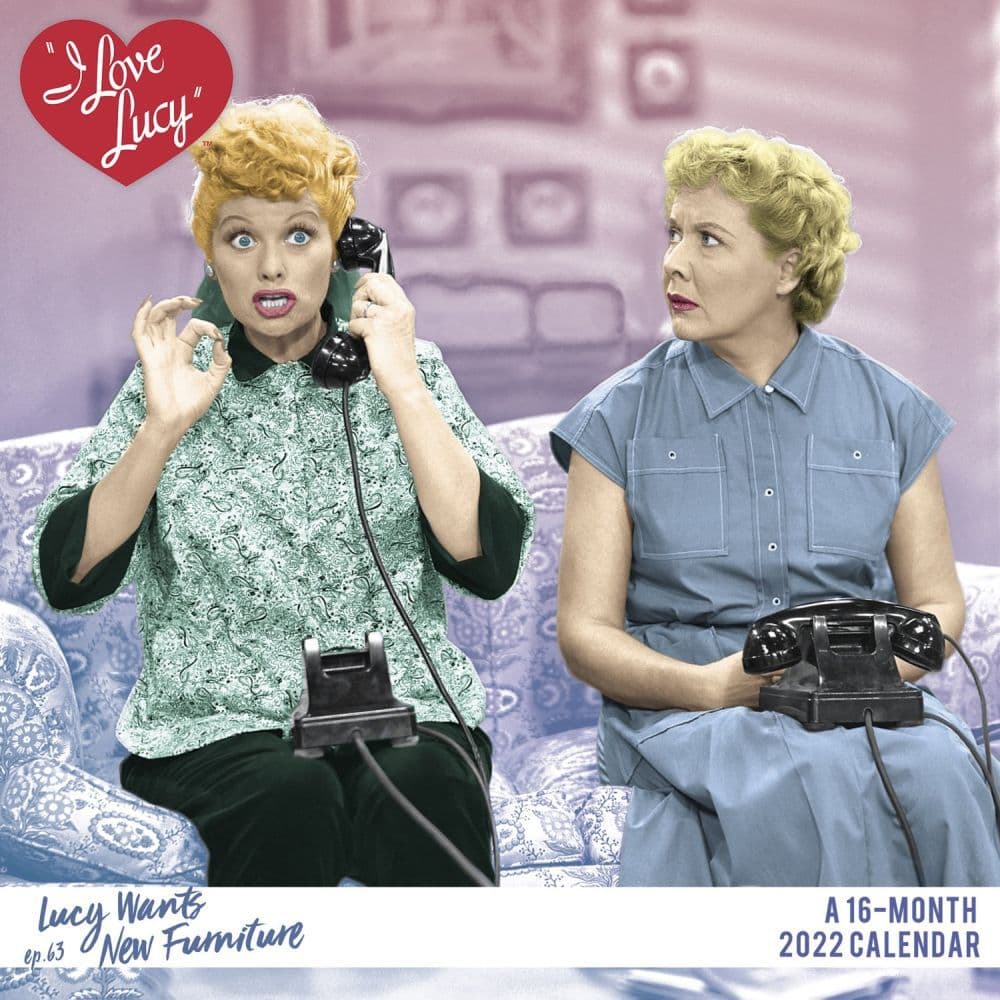 I Love Lucy 2022 Mini Wall Calendar