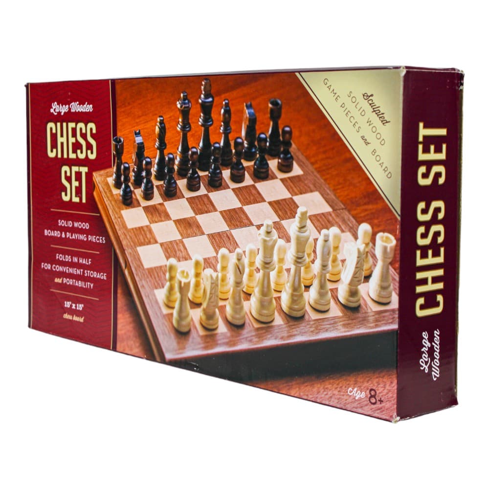 Large Wooden Chess Set Eleventh Alternate Image width=&quot;1000&quot; height=&quot;1000&quot;