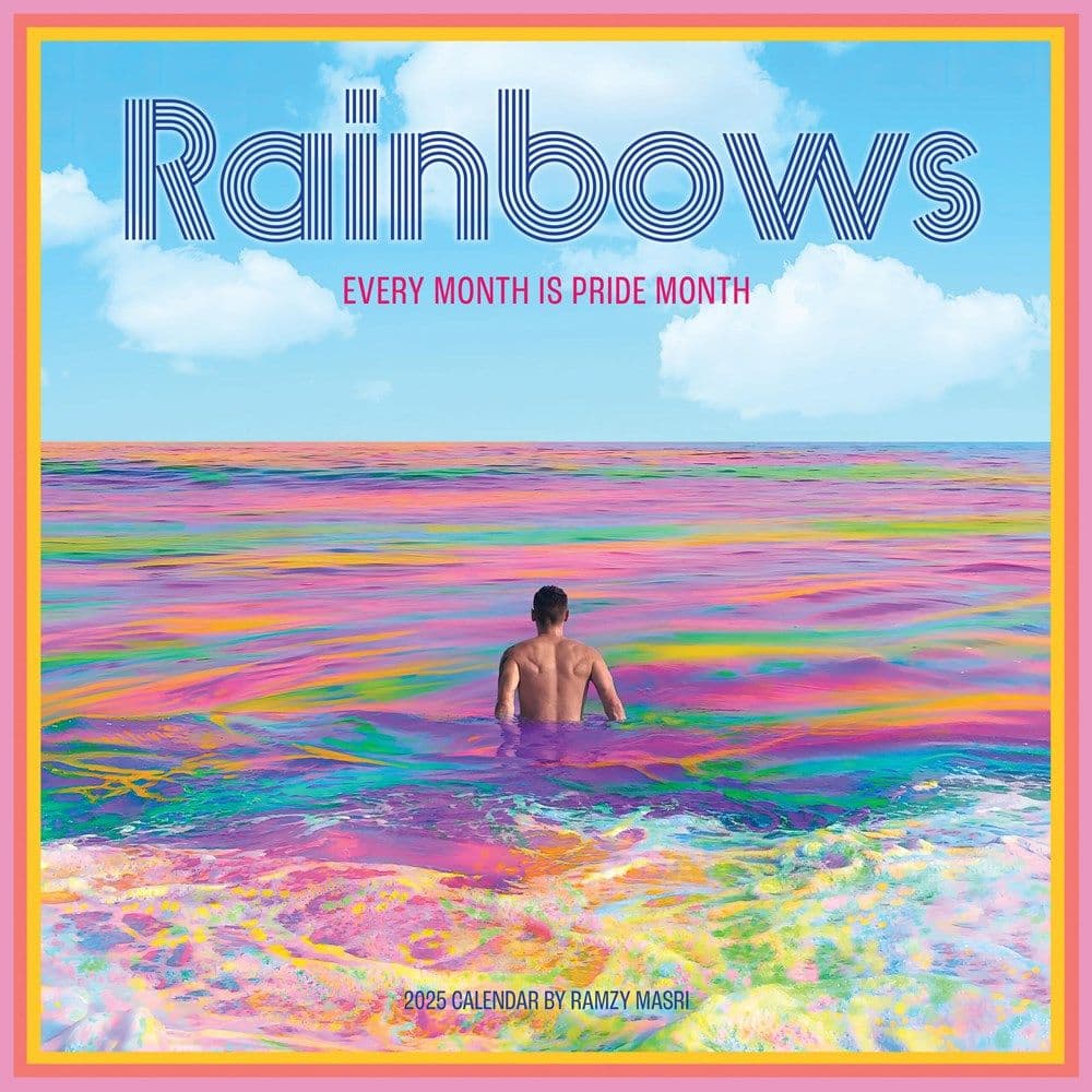 Rainbows 2025 Wall Calendar  Main Image