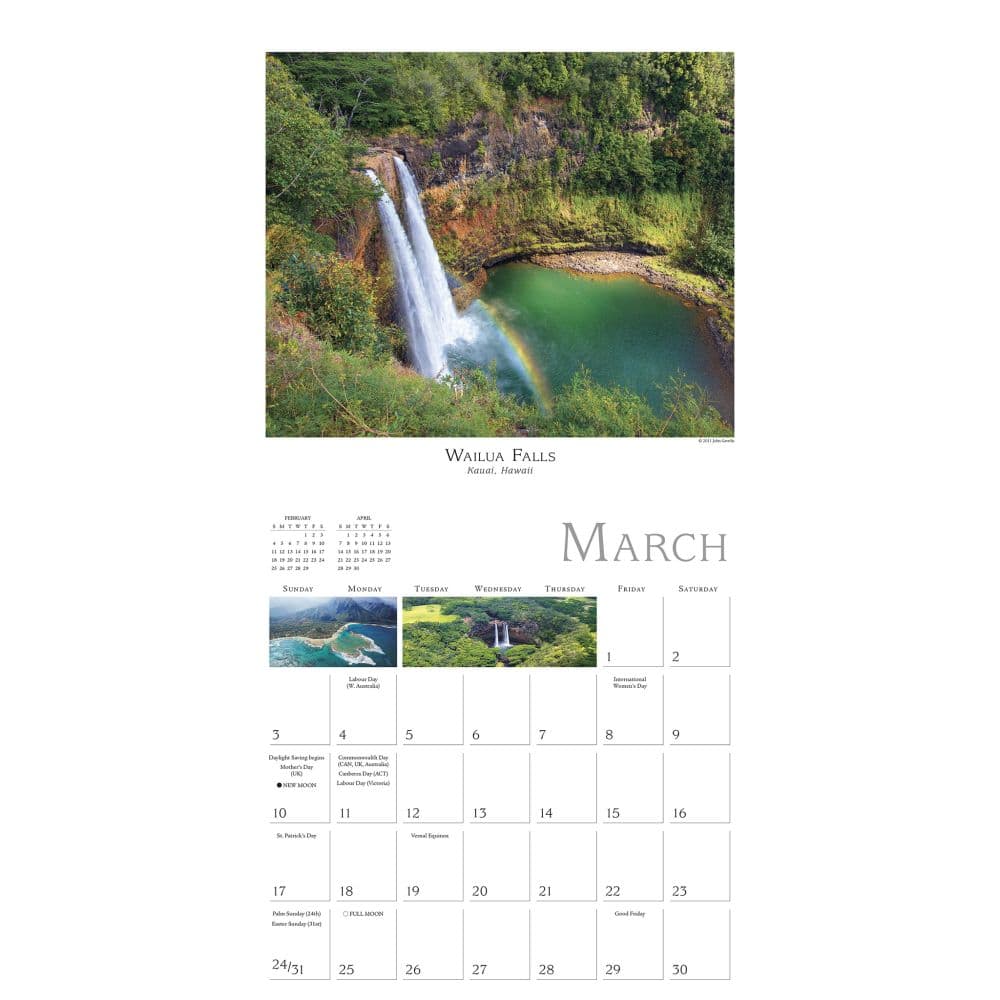 Spirit of Place 2024 Wall Calendar