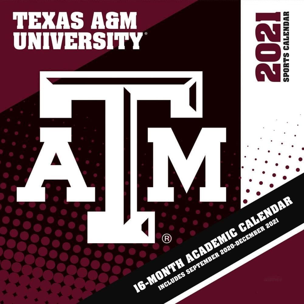 COL Texas A&M Aggies Mini Wall Calendar