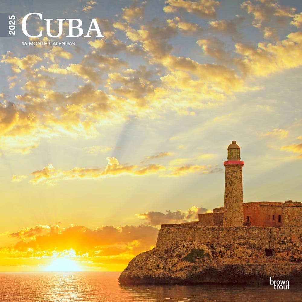 Cuba 2025 Wall Calendar Main Image