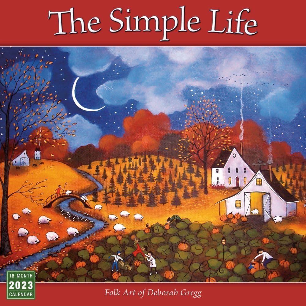 Sellers Publishing Simple Life 2023 Wall Calendar