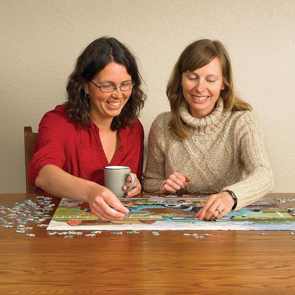 Flower Truck 1000 Piece Puzzle Second Alternate Image