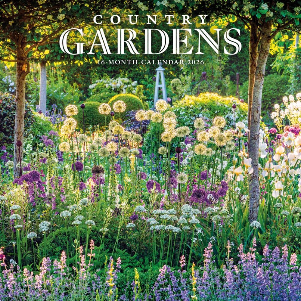 Country Gardens Special Value 2026 Wall Calendar  Main Image