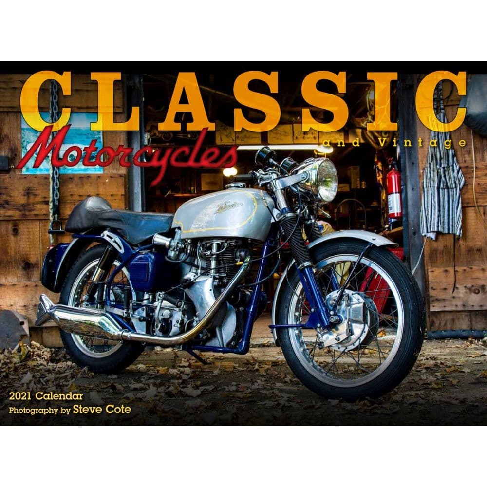 Motorcycle Wall Calendar 2025