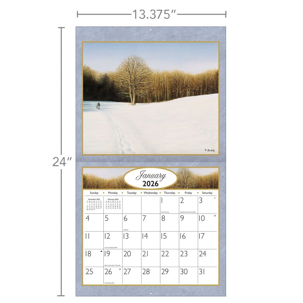 Journey Home 2026 Wall Calendar by Kevin Dodds_ALT6