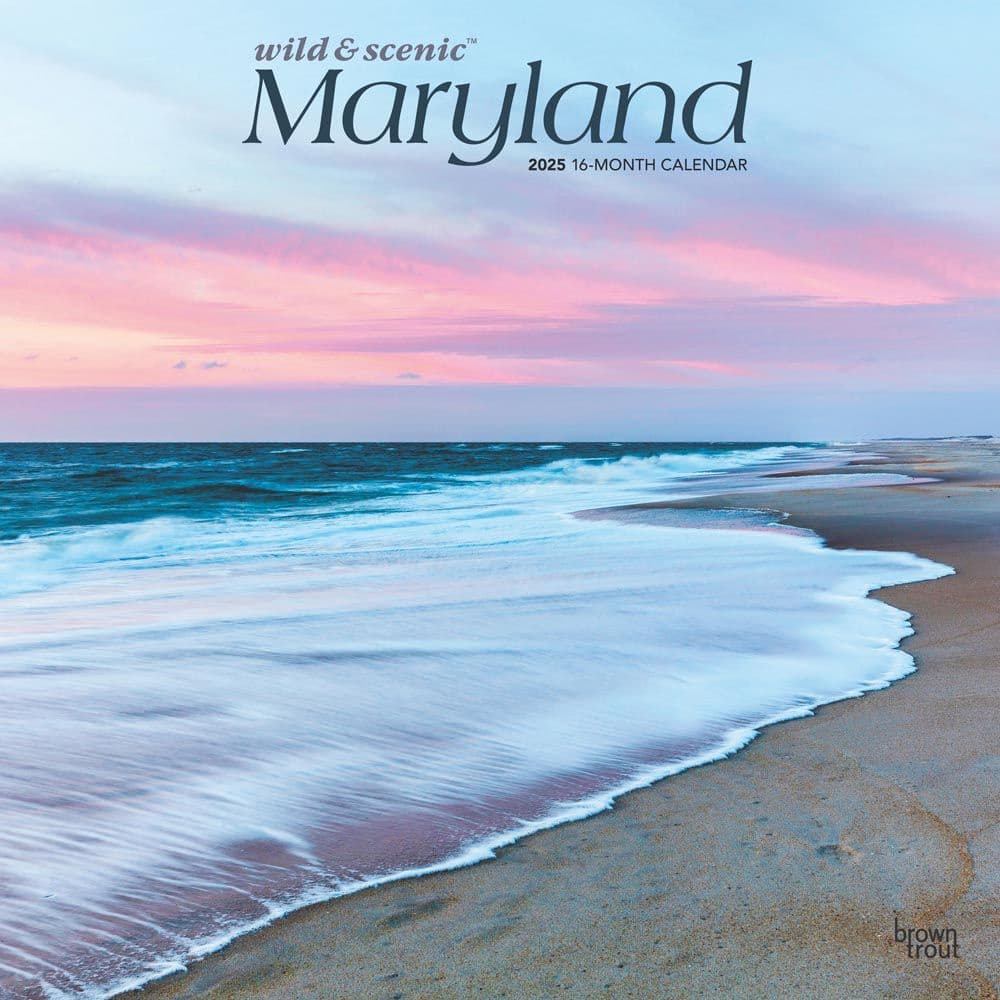 Maryland Wild and Scenic 2025 Wall Calendar Main Product Image width=&quot;1000&quot; height=&quot;1000&quot;