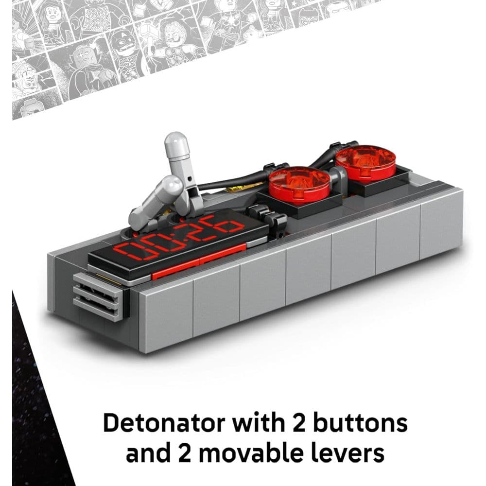 LEGO Marvel Ravager Jumpsuit Groot Building Set Fourth Alternate Image