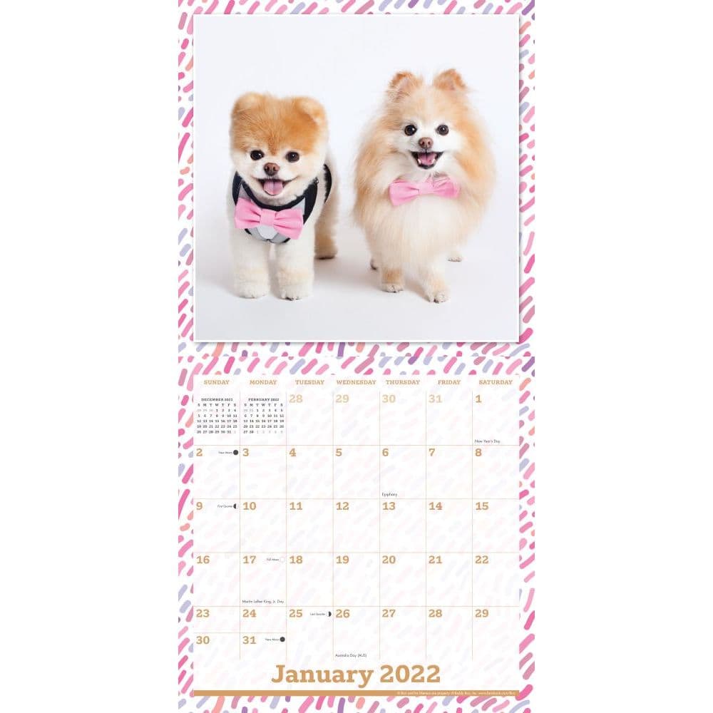 Boo 2022 Mini Wall Calendar - Calendars.com