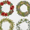 image Six Wreaths Christmas Card Fourth Alternate Image width=&quot;1000&quot; height=&quot;1000&quot;