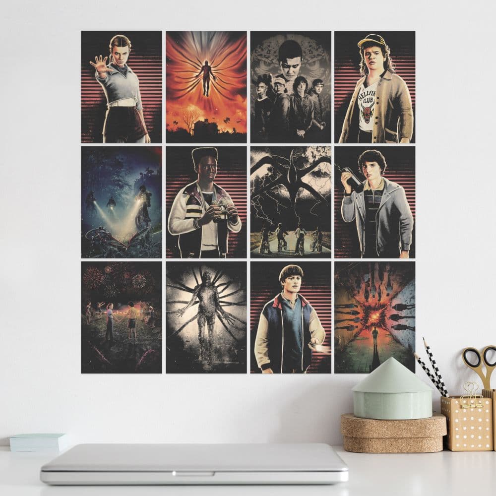 Stranger Things 2026 Slim Wall Calendar Seventh Alternate Image