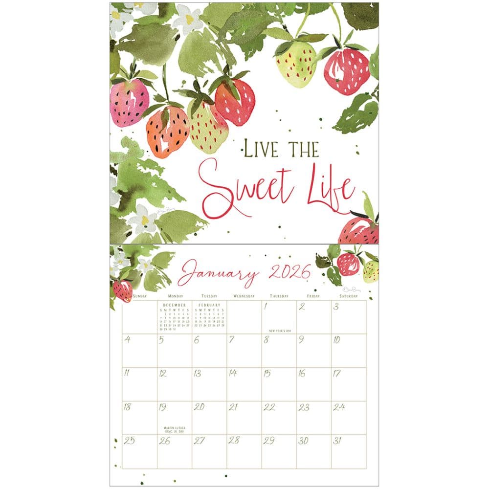 Sweet Life 2026 Wall Calendar Second Alternate Image