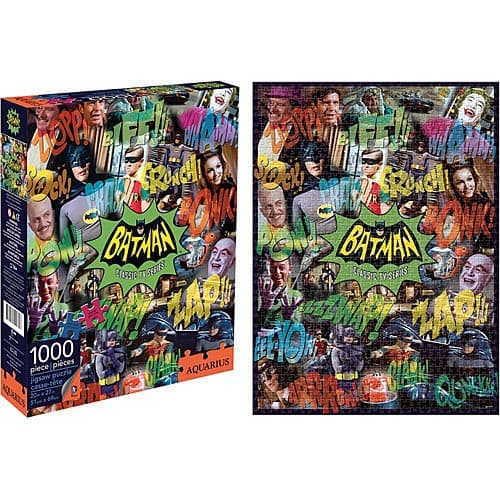 Batman TV Collage 1000 Piece Puzzle Main Image