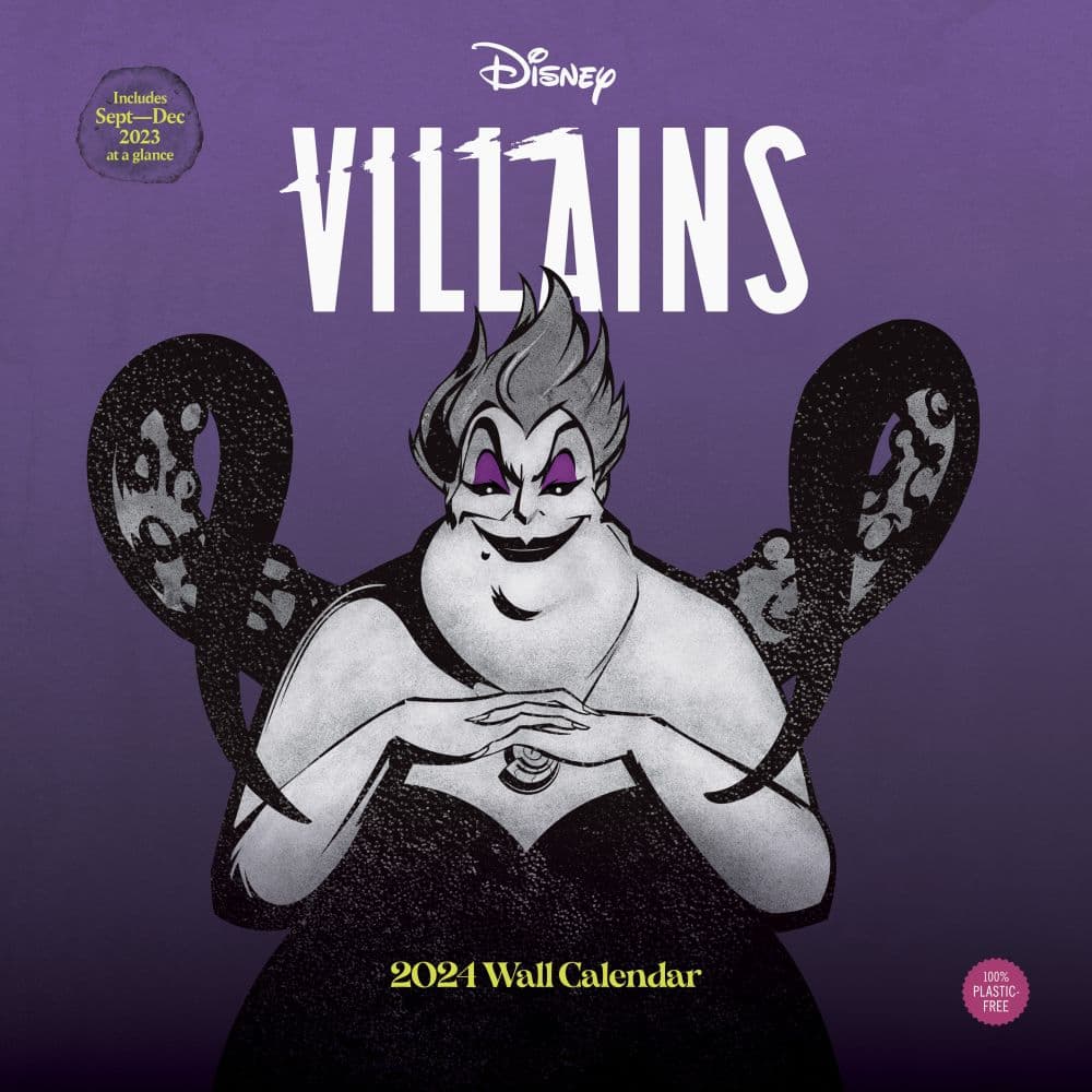 Disney Villains 2024 Wall Calendar Calendars