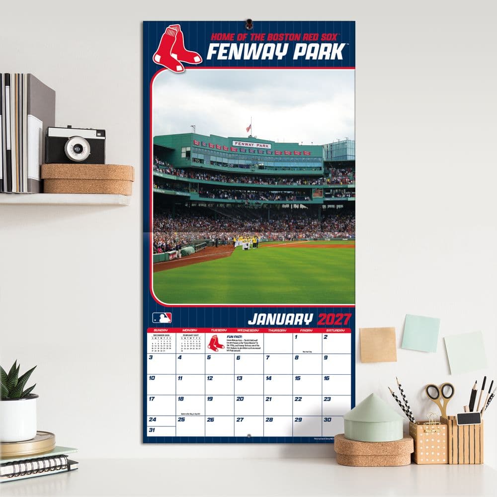 MLB Fenway Park 2027 Wall Calendar Fifth Alternate Image
