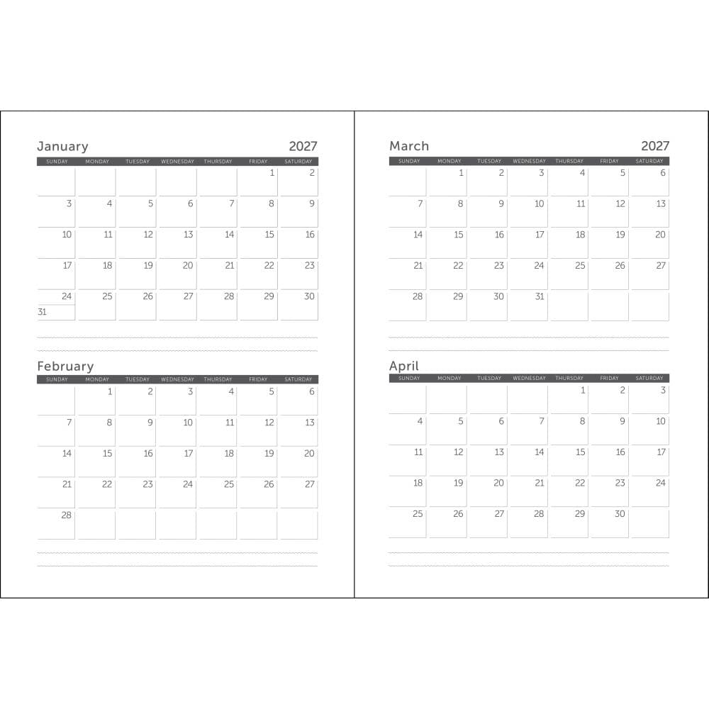 National Parks of the WPA 2026 Planner Fifth Alternate Image