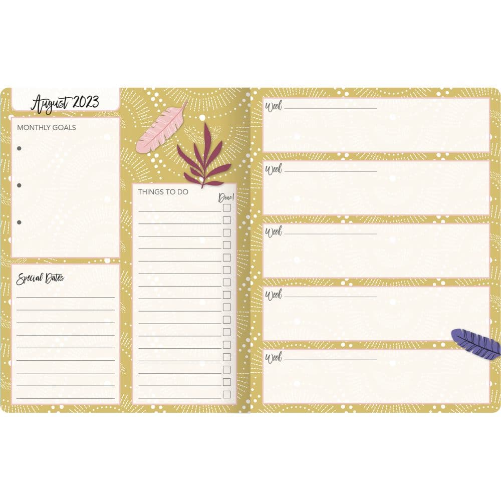 Flora and Fauna 2024 Monthly Planner Alternate Image 3