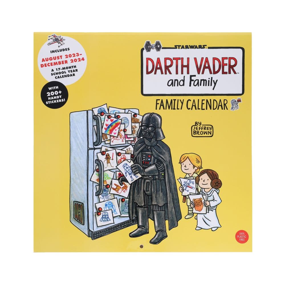 Star Wars Darth Vader & Family 2024 Wall Calendar Alternate Image 4