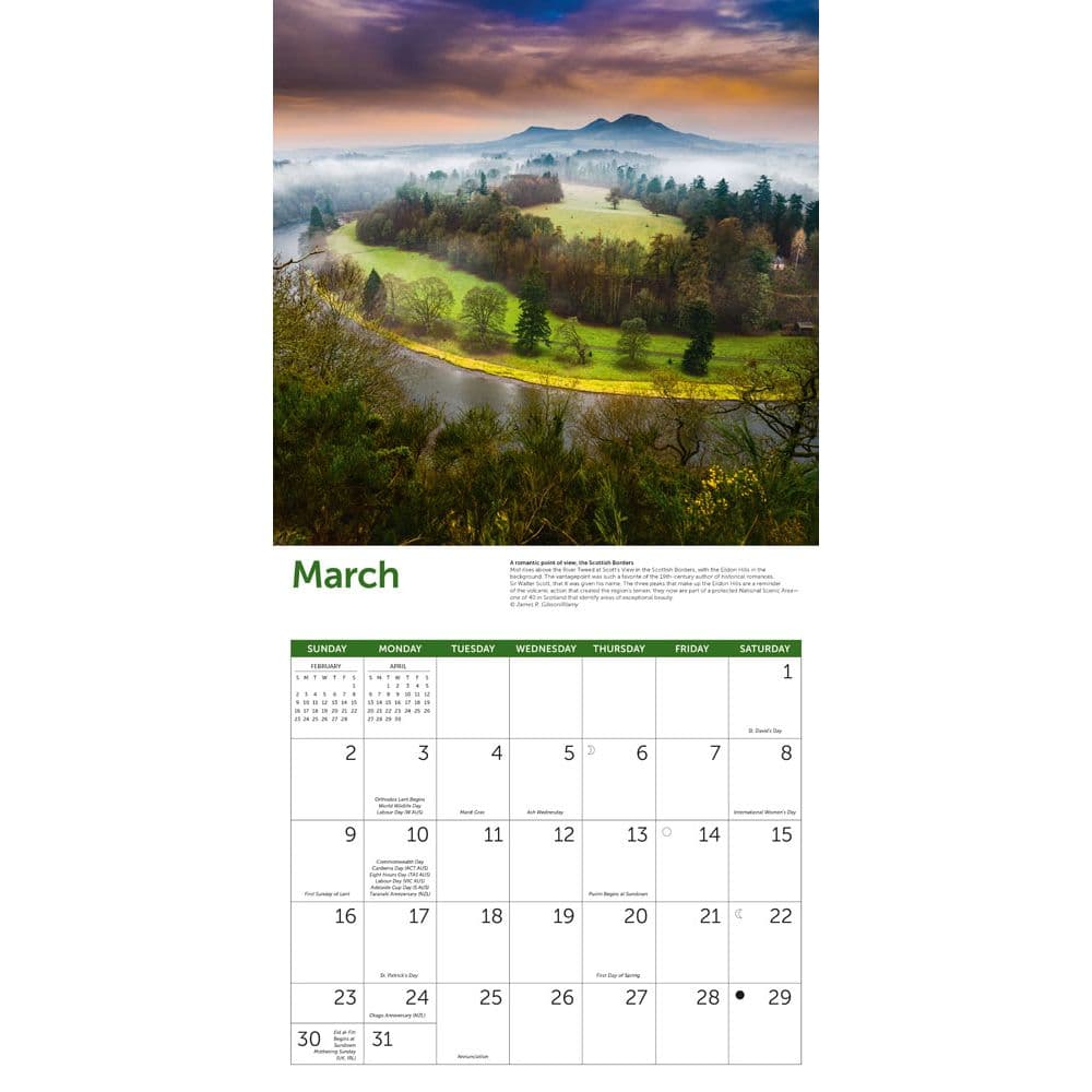 Scotland 2025 Wall Calendar Second Alternate Image width=&quot;1000&quot; height=&quot;1000&quot;