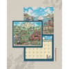 image Folk Art Bonnie White 2025 Wall Calendar Third Alternate Image