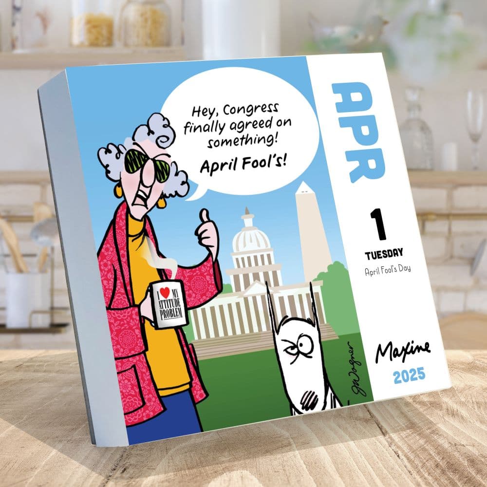 Maxine 2025 Desk Calendar Third Alternate Image