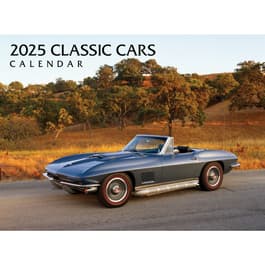 Classic Cars 2025 Wall Calendar