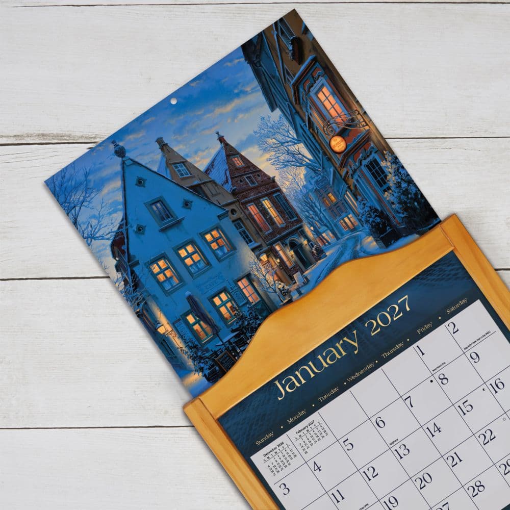 Around the World 2027 Wall Calendar by Evgeny Lushpin Fifth Alternate Image