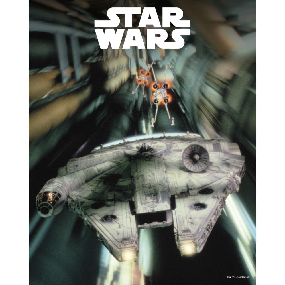 Star Wars Exclusive with Bonus Print 2025 Wall Calendar Fifth Alternate Image width=&quot;1000&quot; height=&quot;1000&quot;