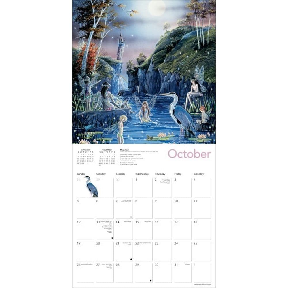 Fairyland 2025 Wall Calendar Third Alternate Image