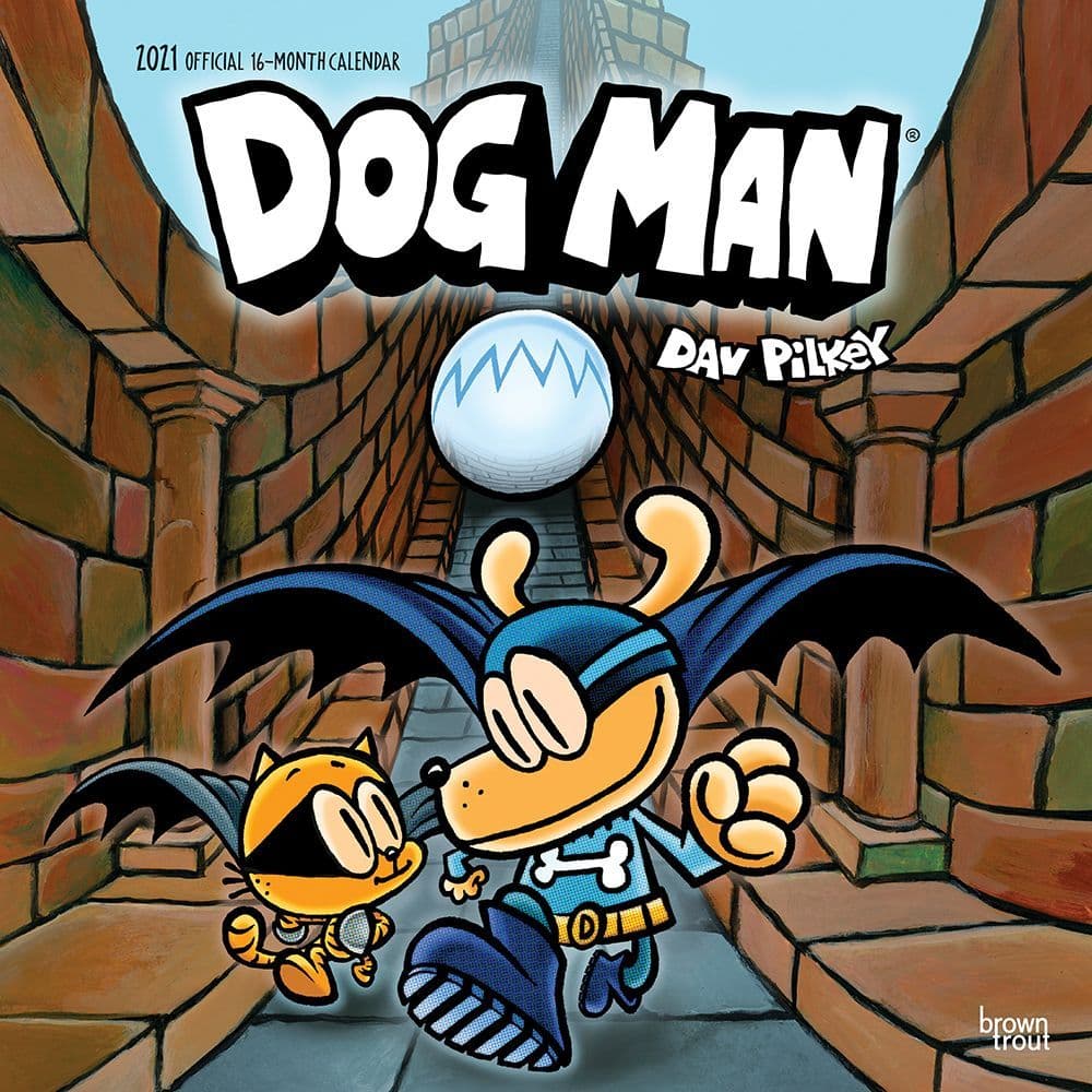 Dog Man Wall Calendar
