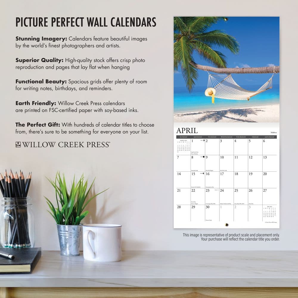 Lake View 2024 Wall Calendar