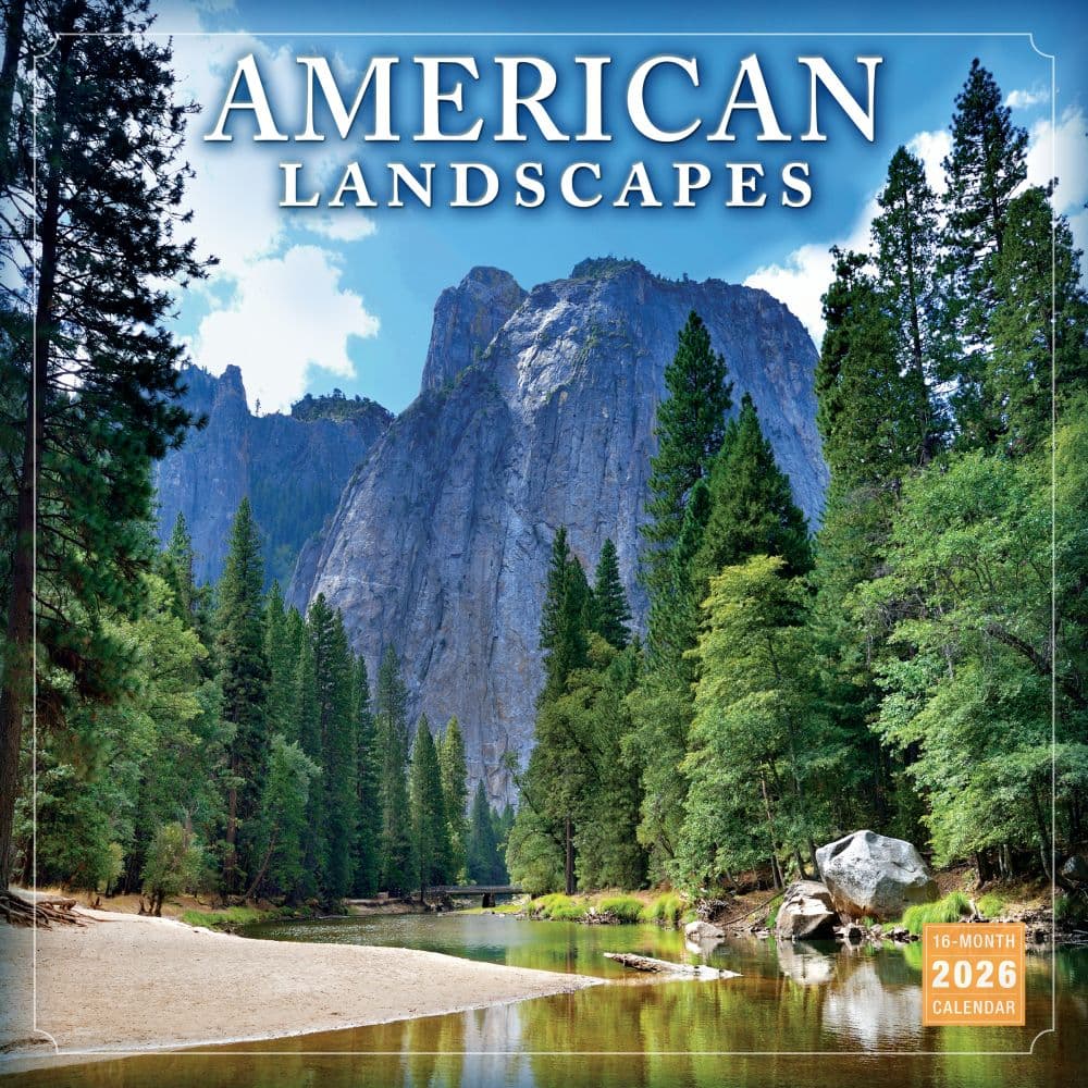 American Landscape 2026 Wall Calendar_Main Image