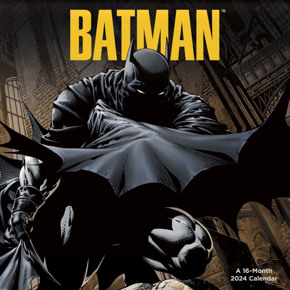 Batman 2024 Wall Calendar - Calendars.com