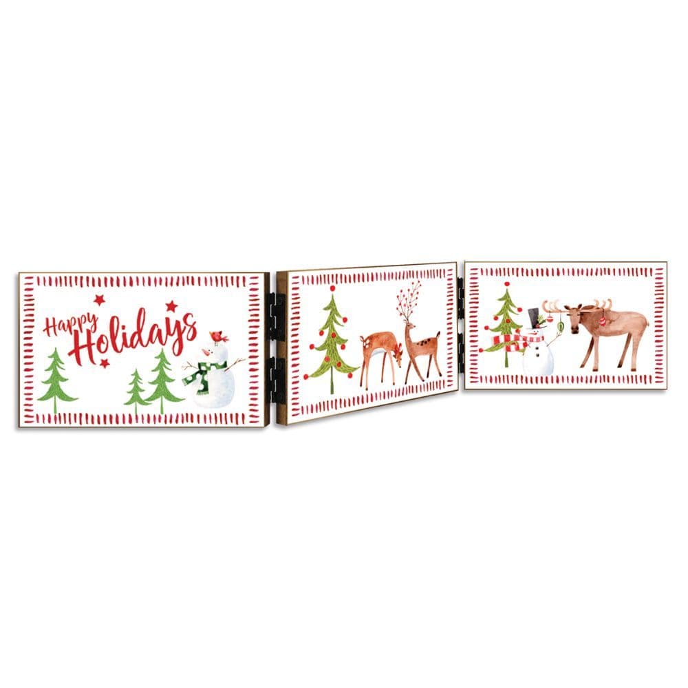 Whimsy Winter Tri-Fold Sign