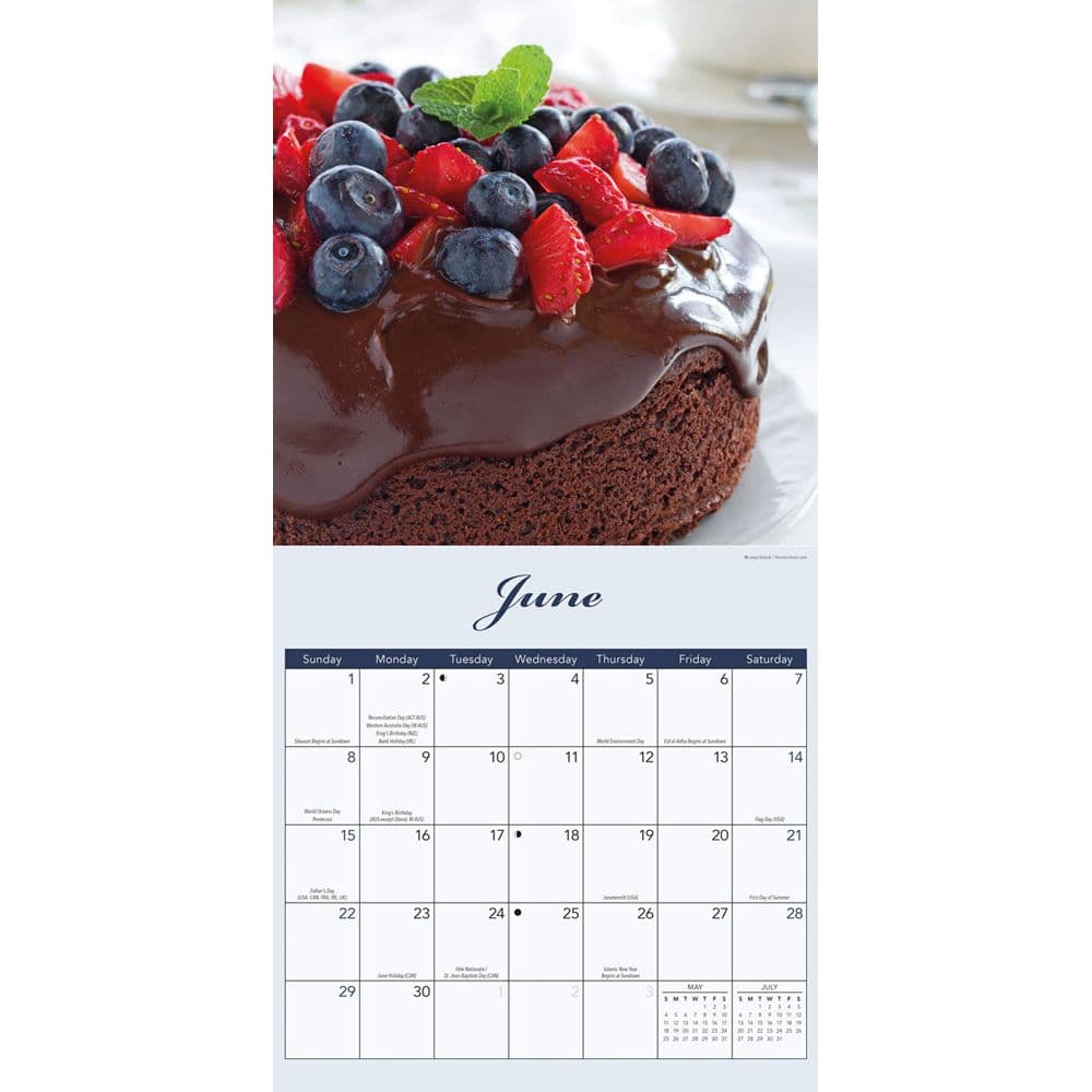 Chocolate 2025 Wall Calendar Third Alternate Image width=&quot;1000&quot; height=&quot;1000&quot;