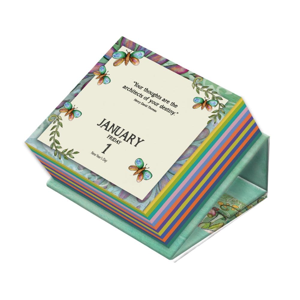 Live Love Dream 2027 Mini Desk Calendar by Lisa Kaus Main Product Image